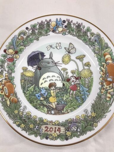 Noritake　2014年　イヤープレート　となりのトトロ【ジャングルジャングルイズミヤ広陵店】