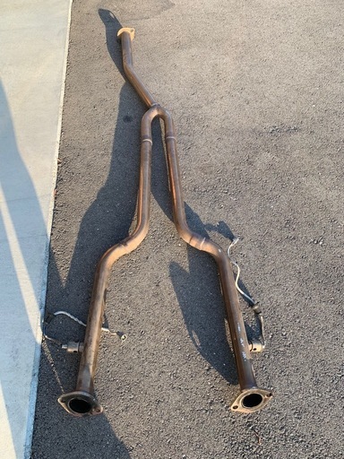 18クラウン リアピース ゼグスピード ストレートマフラー クラウン中間