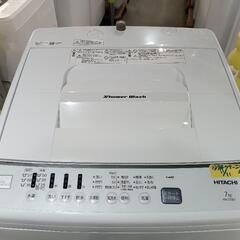 配送可【日立】7K洗濯機★2021年製　分解クリーニング済/6ヶ月保証付　管理番号11111
