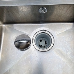 業務用 2槽シンク 幅1200×奥600×高さ800+120(