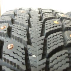 使用3か月 155/70R13インチ スパイクタイヤ