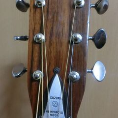 ❤️弦高調整!❤️新フレット「鈴木楽器 F-150R」レトロなロゴ&ペグ！