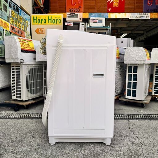 6ヶ月保証付 5.0kg 簡易乾燥機能付き 全自動洗濯機 東芝 AW-50GL-W 