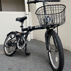 J305☆カバー欠品☆折りたたみ自転車☆Jeep☆6段☆20インチ
