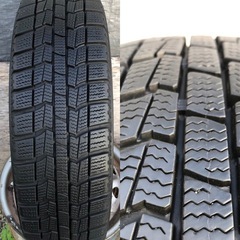 13インチ アルミホイール スタッドレス 155/65R13 2021年　軽自動車
