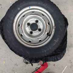 [遠方大歓迎]ハイフライ スタッドレス 145/70R12 4本セット ホイール付[着払配送可能]