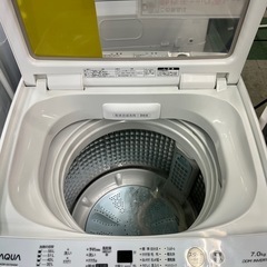 洗濯機　7㎏　AQUA AQW-GV70H 2022年製　ジャングルジャングル