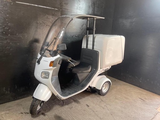 ★支払総額7.8万円★走行テスト済み！全国配送可能！ ホンダ ジャイロキャノピー TA03 4スト、インジェクション♪ リアボックス付き！通勤通学に！配達にも♪