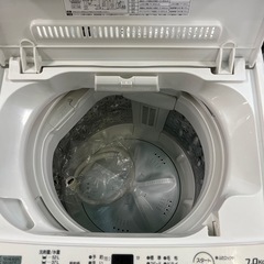 洗濯機　7㎏　ヤマダ電機　YWM-T70H1 2021年製
