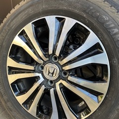 スタッドレス　YOKOHAMAアイスガード付き　HONDAフリードスパイクハイブリッド用　純正アルミホイール美品