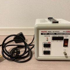 変圧器 TSD-N15LES 1500VA 220V/240V → 100V 変圧器 TSD-N15LES 220/240V→100V 1500W