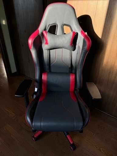 定価ニトリ定価39,900円★ゲーミングチェア★フットレスト付★在宅ワーク用イス