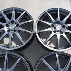 ロクサーニ　17インチ 7J +55 アルミホイール　エルグランド　ベゼル　ステップワゴン　等