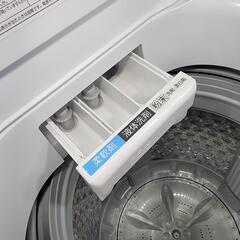 7385‼️配送設置は無料🙌‼️ウルトラファインバブル洗浄✨最新2021年製✨東芝 7kg 洗濯機 インバーター付き静音モデル