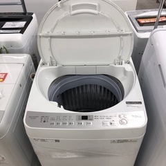 安心の6ヶ月保証付き！SHARP全自動洗濯機7.0kg2018年製【トレファク堺福田店】