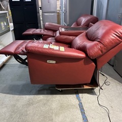 配達可【電動リクライニングソファ 三人掛け】【訳アリ】【管理番号11111】