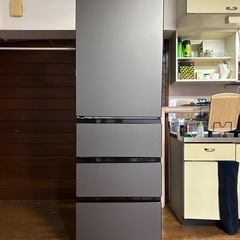 冷蔵庫アクアほぼ新品左開き458L