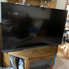 TOSHIBA 55インチ壁掛テレビ　美品