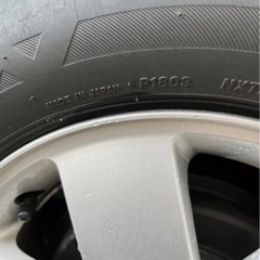 スズキエブリィワゴン　64w  夏タイヤ　アルミ付