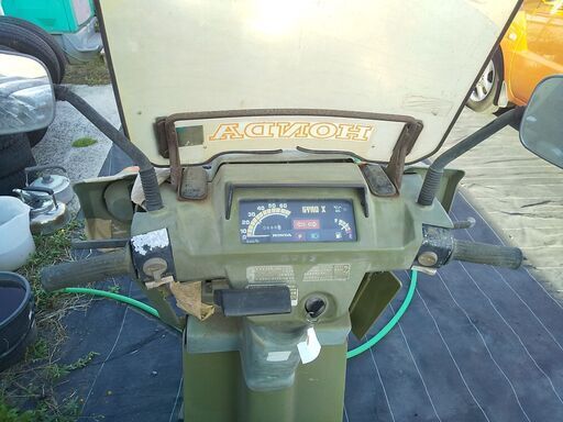 ジャイロ初期型　２スト　１９８２年１２月１１日購入ワンオーナー　キャブレター欠品 ジャイロ初期型 2スト 1982年12月11日購入ワンオーナー