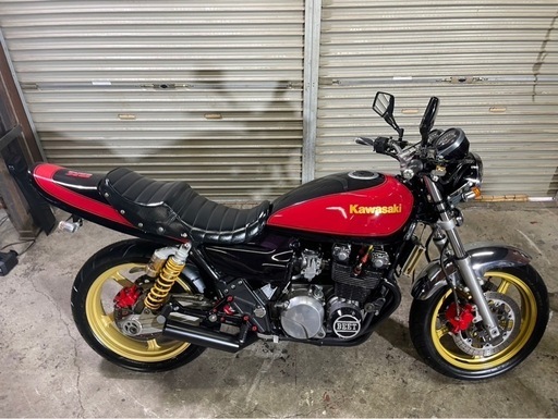 ゼファー400 カスタム車　始動動画有り