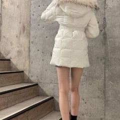 GYDA ダウンコート 白 美品です