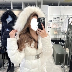 GYDA ダウンコート 白 美品です