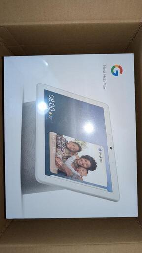 Google Nest Hub Max チョーク 美品】Google Nest Hub Max チョーク