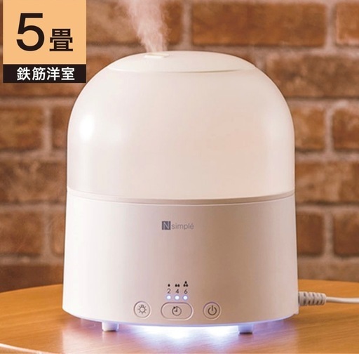 【美品・人気】ニトリ超音波加湿器ウルーレM