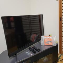 YouTube／Netflixmaxzen 40型テレビ／未使用 FireTVStick付き④