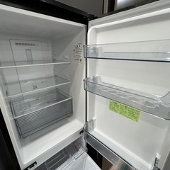 美原店　大容量 2ドア冷蔵庫 179L SHARP  SJ-18E2-B  2022年製  つけかえどっちもドア