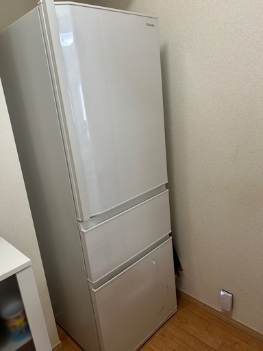 TOSHIBA 冷蔵庫 326L TOSHIBA 冷蔵庫 21年製 326L TJ1199 冷蔵庫 東芝 