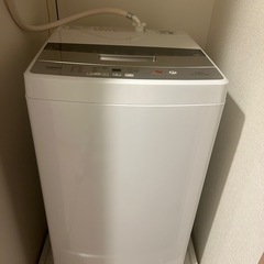【一人暮らし】洗濯機4.5kg AQW-S4M 