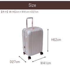 新品】シフレ スーツケース 52L～60L 3.3kg GTE2253-55