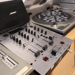 DJ セット　Technics　ターンテーブル