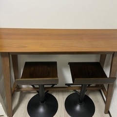 ダイニングテーブル ハイカウンター カウンターチェア-昭和西川 