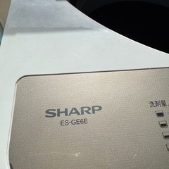 No.17 SHARP 6kg洗濯機　2021年製　🚚近隣配送設置無料🚚