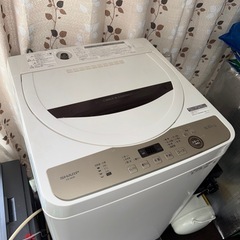 No.17 SHARP 6kg洗濯機　2021年製　🚚近隣配送設置無料🚚