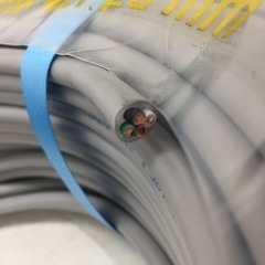 住電HSTケーブル 住電日立ケーブル VCTFケーブル ビニルキャブタイヤ丸形コード 4×1.25mm2 4心 4芯 4C 灰 条長100m 2020年7月製 未開封品 【工具専門店 テイクハンズ金沢野々市店】