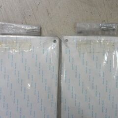 保管・未使用品 サッポロクラシック 非売品 青看板 縦：約58cm 2枚セット アルミ プレート ノベルティグッズ 北海道 ビール 札幌市 中央区 南12条