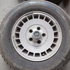 日産 純正 430 セドリック グロリア 等？ アルミ ホイール ホイル 4本 14インチ 5.5J 35 5H 5穴 40300Y8100 中古 

