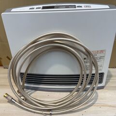 美品　ガスファンヒータ　GFH-3500S LPガス ガスホース ノーリツ LPガス用ガスファンヒーター GFH-3500S 良品 ホース付き