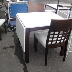 関家具 ダイニング3点セット 片パタ式 売場展開中！！！