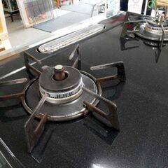 LPガス ガステーブル 幅59cm RTS61AWKR リンナイ 2015年製 左強火☆ 札幌市北区屯田