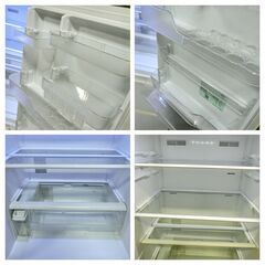 パナソニック/Panasonic ノンフロン冷凍冷蔵庫 3ドア 365L NR-C370GC-W 2019年製　