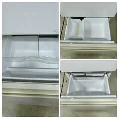 パナソニック/Panasonic ノンフロン冷凍冷蔵庫 3ドア 365L NR-C370GC-W 2019年製　