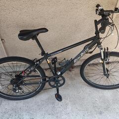 ☆売約済み☆ANIMATO アニマートミニベロ自転車黒 (alohas) 押上  