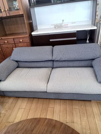 ☆ジモティ割あり☆ IKEA 2人掛けソファ ブラウン クリーニング済み KJ5502