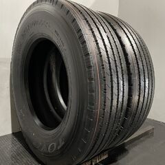 札幌発 引取OK【新車外し】24年製 TOYO M102 275/80R22.5 151/148J 22.5インチ トラックタイヤ 夏タイヤ 2本 地山 大型トラック　(JRB038)クレジットカード QRコード決済可能 札幌発 引取OK【新車外し】24年製 TOYO M102 275/80R22.5 151/148J