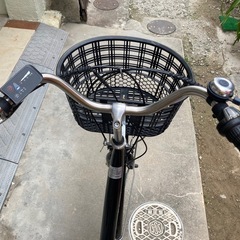 電動アシスト自転車　黒色